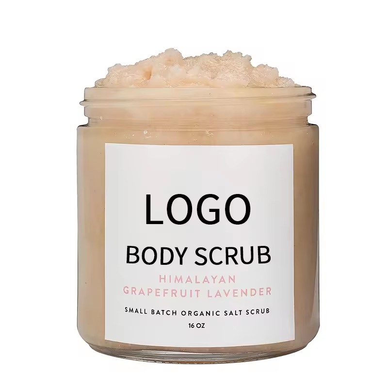 Private Label Exfoliating Rose Body Scrub