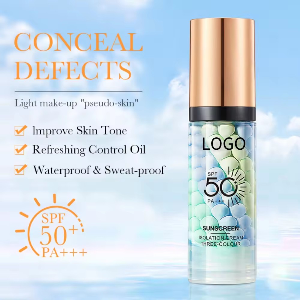 Fresh Control Oil Hide Pores Sunblock Sunscreen