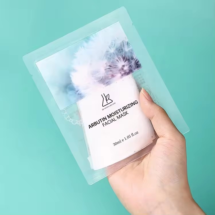 Hydrating Repairing Cotton Facial Mask Sheet for Skin