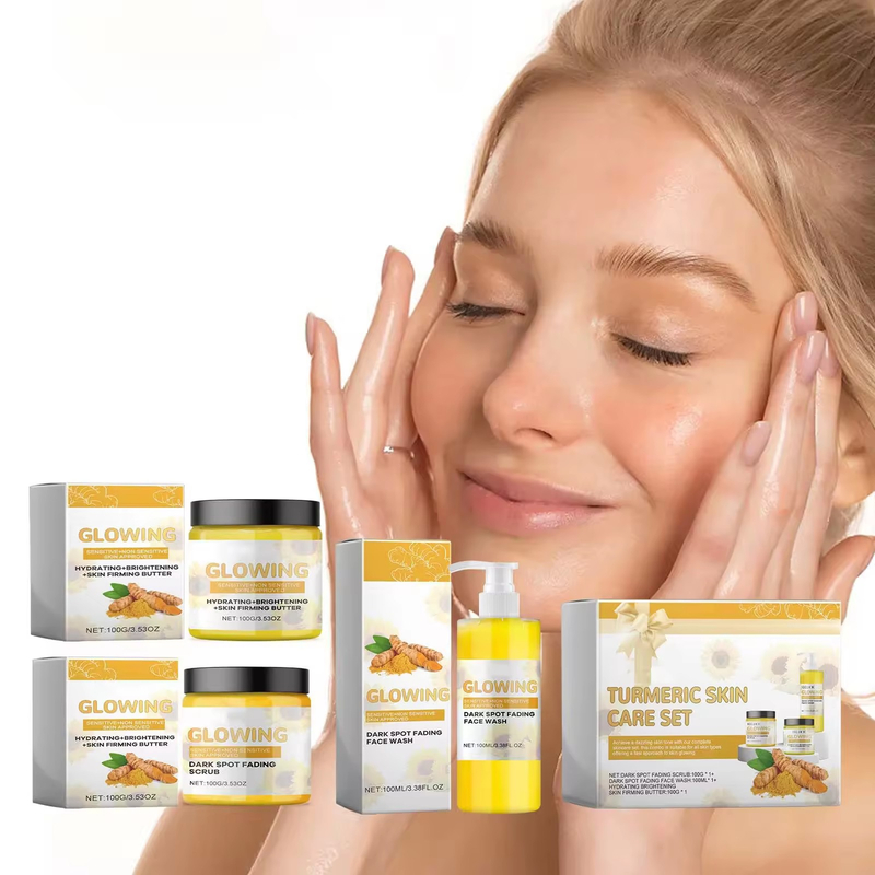 Anti-aging Nourihsing Turmeric Skin Care Set