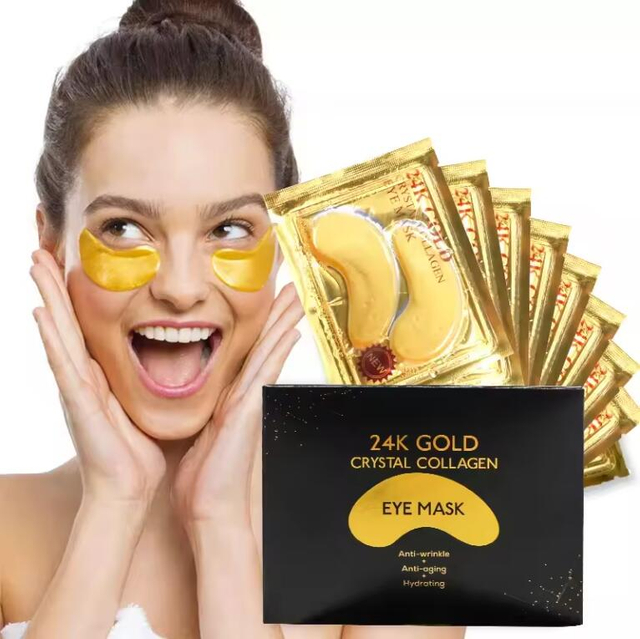 Seaweed Tightening Hydrating Golden Eye Lift Mask For Girls