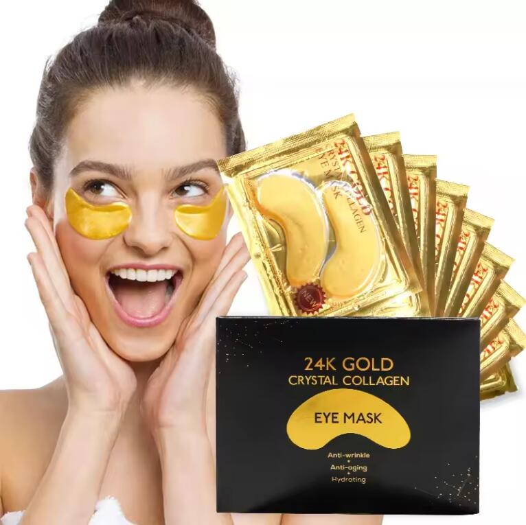 Seaweed Tightening Hydrating Golden Eye Lift Mask For Girls