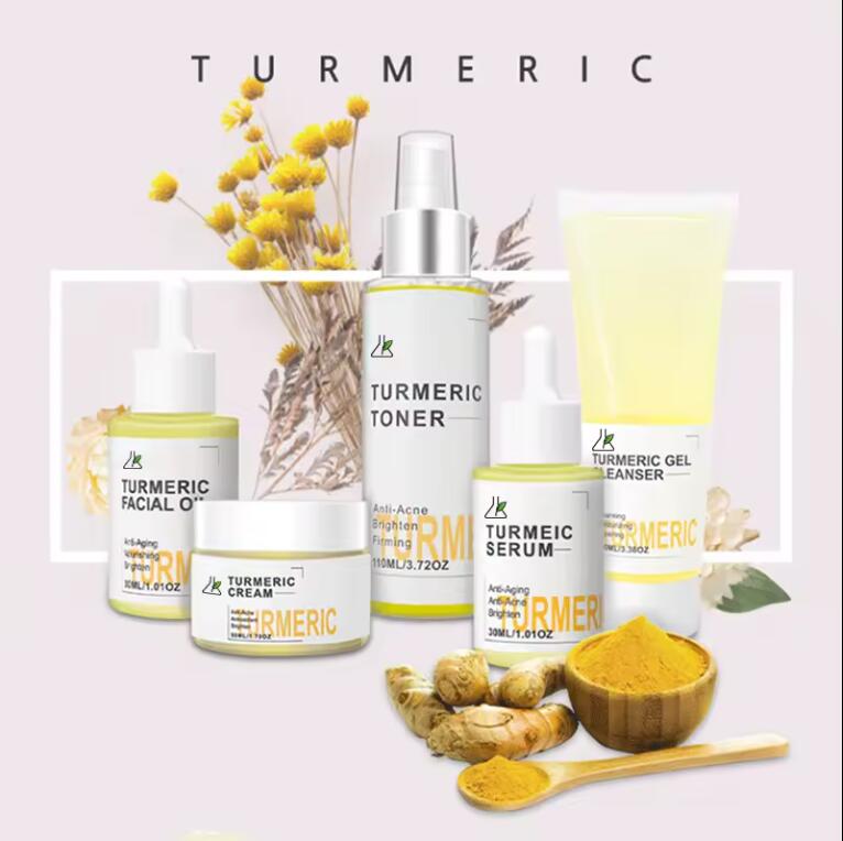 Spot Remover Anti Aging Repairing Turmeric Skin Care Sets